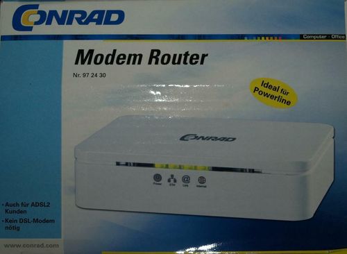Conrad ADSL 2 Modem-Router